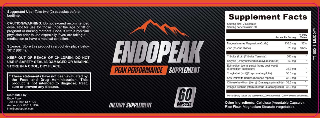 product label